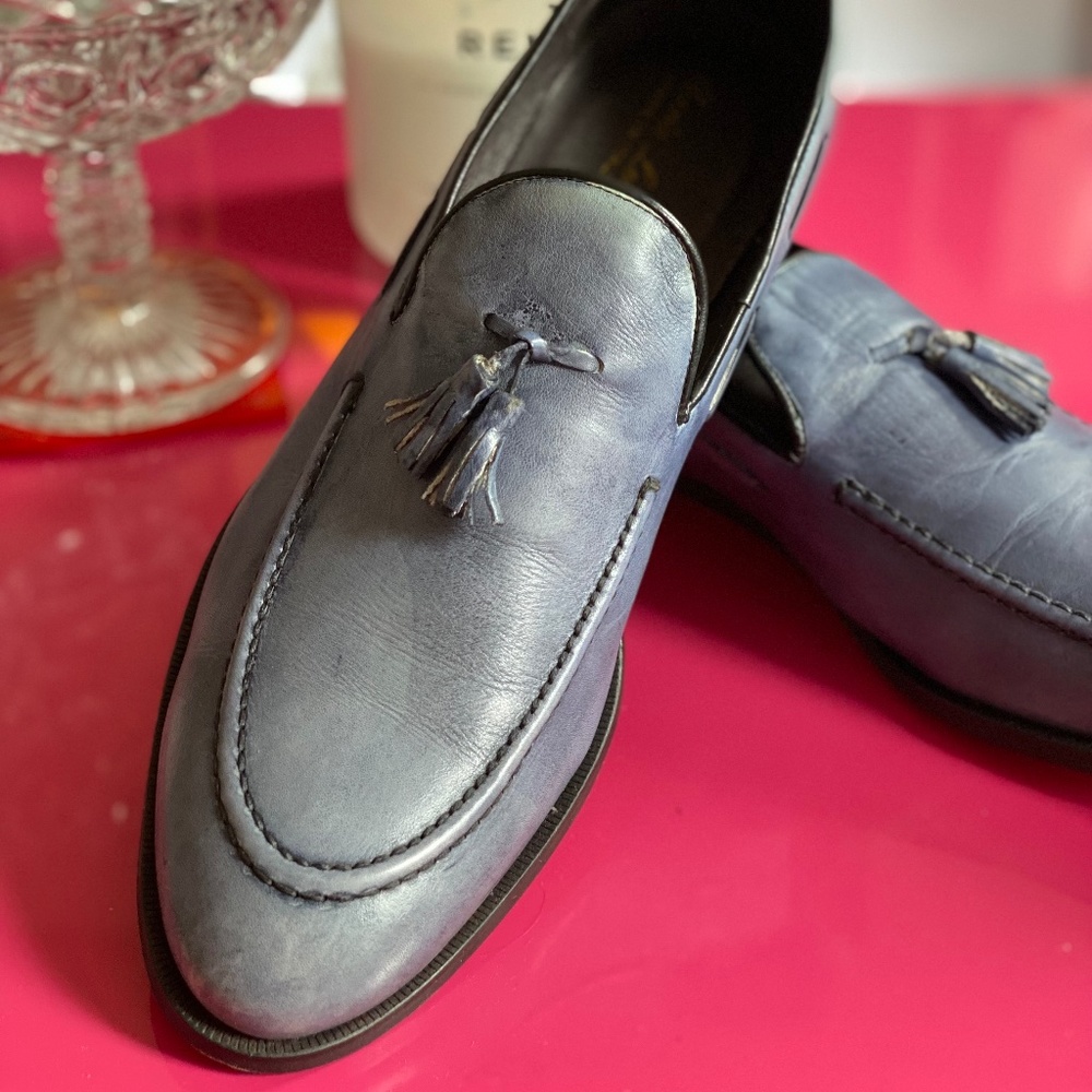 Mario Luiso, size 43(us10),blue